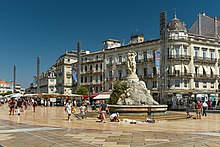 Plaça de la Comèdia, a Montpeller