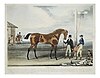 Moses, Derby winner of 1822. Painting by James Pollard 1792-1867.