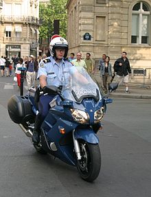 moto yamaha police