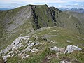 Blick vom Sgùrr a’ Chaorachain auf den Sgùrr Choinnich und seine Nordostseite