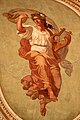 Mural at the Numismatic Museum depicting the Muse Erato (?). 19th cent. Athens, Greece.