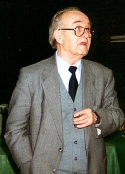 Muzslay István a Collegium Hungaricumban 1999-ben