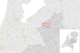 Locatie van de gemeente Ermelo (gemeentegrenzen CBS 2016)