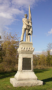 125th Pennsylvania Infantry Monument at Antietam National Battlefield NPS ANB 125PA Mon.jpg