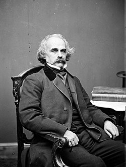 Nathaniel Hawthorne, fotografie Mathew Brady, asi 1860-1864