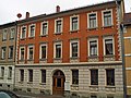 Apartment building in closed development