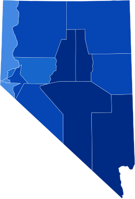 Nevadan presidentinvaalien tulokset 1896.svg