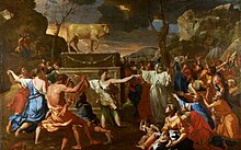 Nicolas Poussin - L'Adoration du Veau d'or.jpg