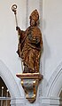 Statue des Hl. Nikolaus in der Alten Kirche St. Sylvester, München