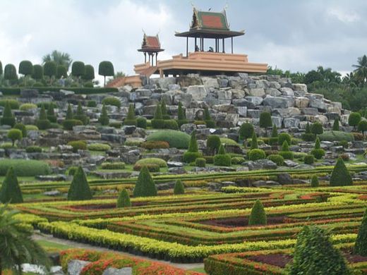 Nongnuch botanische tuin net buiten Pattaya