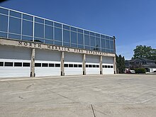 The North Merrick Fire Department's headquarters in May 2022. North Merrick Fire Department, North Merrick, Long Island, New York May 31, 2022.jpg