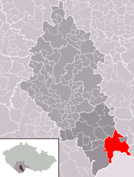 Nové Hrady - Carte