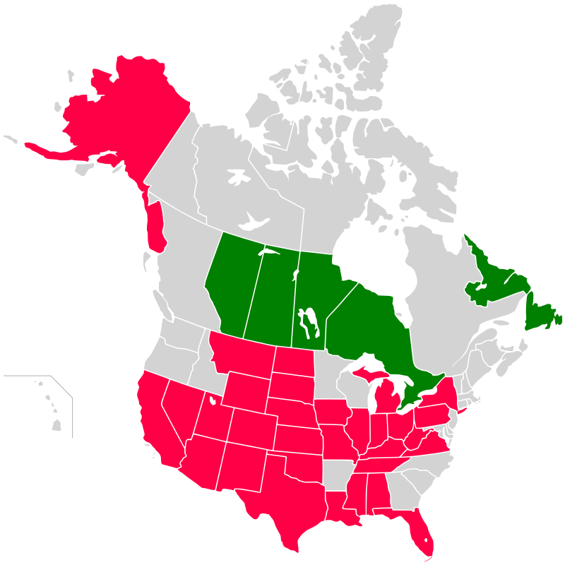 Канада какой регион. Canada Map States. Регионы Канады. Канада и США на карте без фона. На карте 2022 США И Канада.