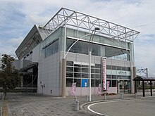 The west entrance in September 2012