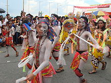 Dancers during the Pintados Festival in 2008