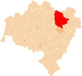 Localisation de Powiat de Trzebnica