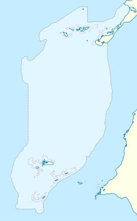 Mapa del Parque Nacional Natural Corales del Rosario y San Bernardo