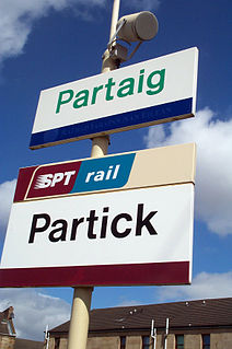 Partick Human settlement in Scotland