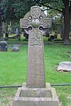 Paton's monument to his parents and siblings who died in childhood, Dunfermline Abbey