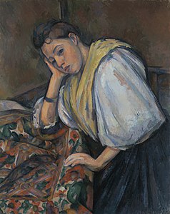 Young Italian Woman at a Table 1895-1900 J. Paul Getty Museum, Los Angeles