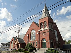 Конгрегационалистская церковь Потакета - Лоуэлл, Массачусетс - DSC00164.JPG