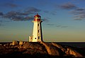 Lighthouse at Peggys Cove, Nova Scotia