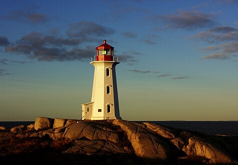 Peggy's Cove Lighthouse, Nova Scotia