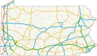 Pennsylvania Route 18 highway in Pennsylvania