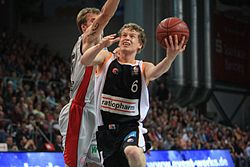 Per Gunther, Ulm player since 2008, has been the leader of the team. Per guenther.jpg