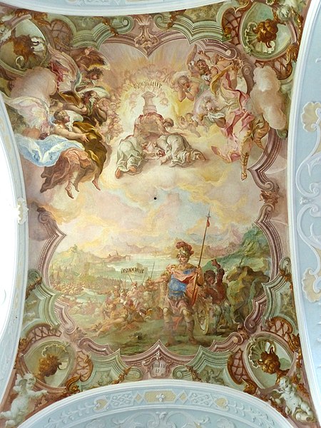 File:Pfarrkirchen Bad Hall - Pfarrkirche Fresko links 1.jpg