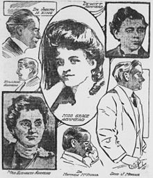 In 1904, Elizabeth Ashmead of Philadelphia was arrested, along with several of her associates, and charged with running a "baby farm". Philadelphia Baby Farmers.jpg