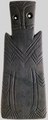 Placa de xisto antropomórfica,Anta da Idanha-a-Nova, Neolítico Final/ Calcolítico, Xisto/ Esculpida