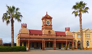 Port Pirie railway station (Ellen Street) Former railway station in South Australia, Australia