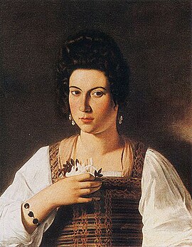 Portrait of a Courtesan by Caravaggio.jpg
