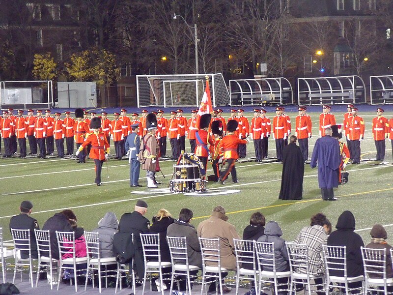 File:Presentation of Colours RRC Queen's.JPG