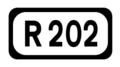 File:R202 Regional Route Shield Ireland.png