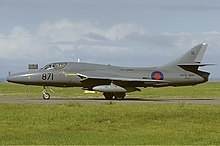 FAA Hawker Hunter T8C, an example of the type used by 759 NAS RAF Hawker Hunter T8C Freer-1.jpg