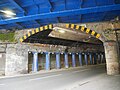 The railway bridge, built in 1836, in Abbey Street, Bermondsey. [253]