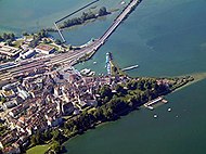 švýcarské město Rapperswil