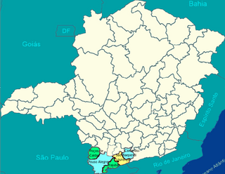<span class="mw-page-title-main">Intermediate Geographic Region of Pouso Alegre</span> Intermediate geographic region in the Brazilian state of Minas Gerais