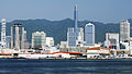 Sannomiya, view from Port Island