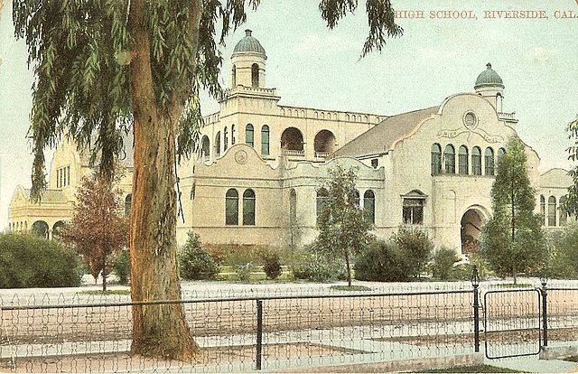 Girls High School in Riverside, California, c. 1915