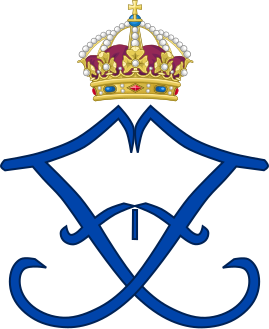 File:Royal Monogram of King Frederick I of Sweden.svg