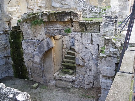 Roman ruins in Avignon