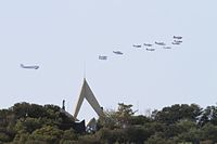 South African Air Force Memorial Flypast