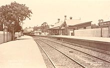 Eastwood station in the early 20th century SLNSW 796308 Railway Station.jpg