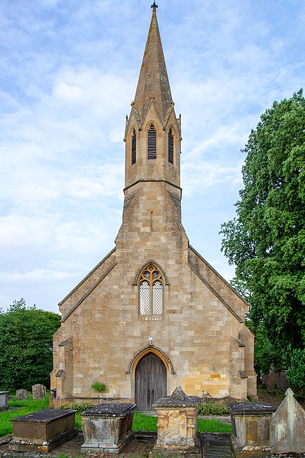 Built in 1841, St Peter's in Stretton-on-Fosse in the Cotswolds is a Grade II listed building.