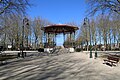 Kiosque à musique dans le Parc des Champs-Élysées de Saint-Quentin, Aisne, inauguré en 1877.