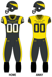 San Antonio Defenders uniform XFL