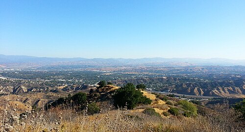 Overlooking Santa Clarita from Ed Davis Park at Towsley Canyon. Santa Clarita Overlook.jpg